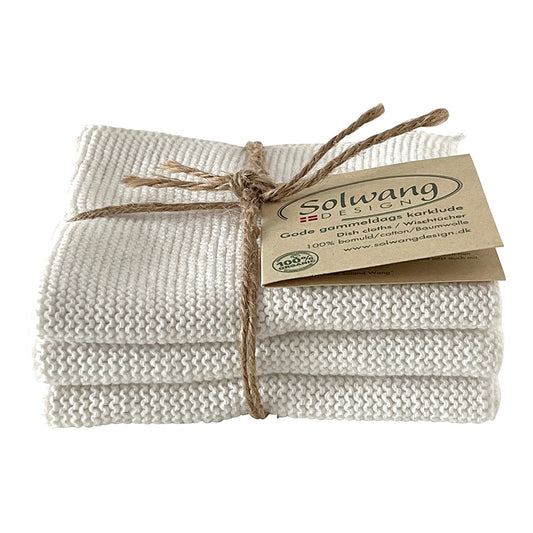 3 pk kluter hvit Solwang