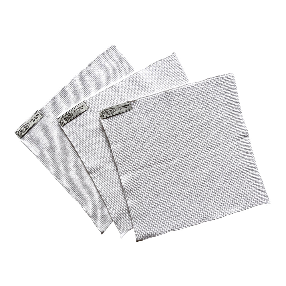 3 pk kluter hvit Solwang