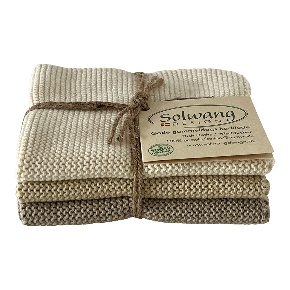 3 pk kluter lys khaki Solwang