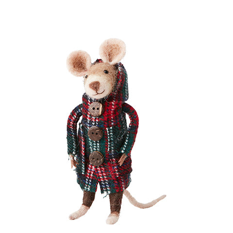 Ulldyr mus grønn jakke Alot design