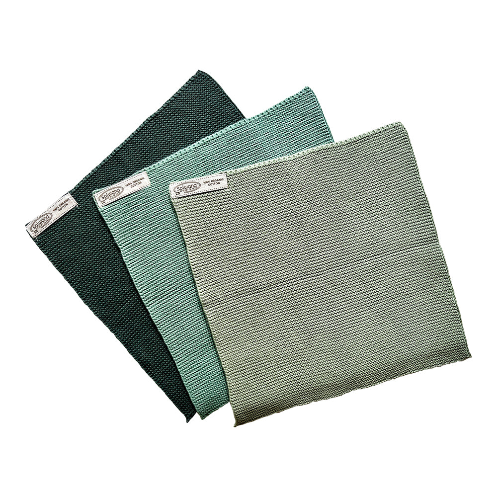 3 pk kluter grønn almue grønn kombi Solwang Design