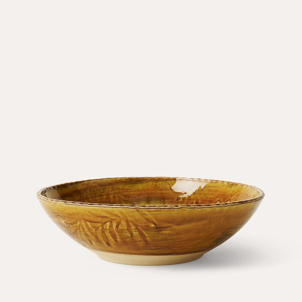 Dyp tallerken 24cm Pineapple ananas gulgrønn Sthål