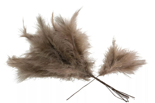 Fjær 12 stk brun mulvarp Alot Design