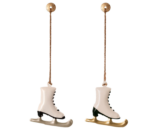 Julepynt skøyte metall Maileg