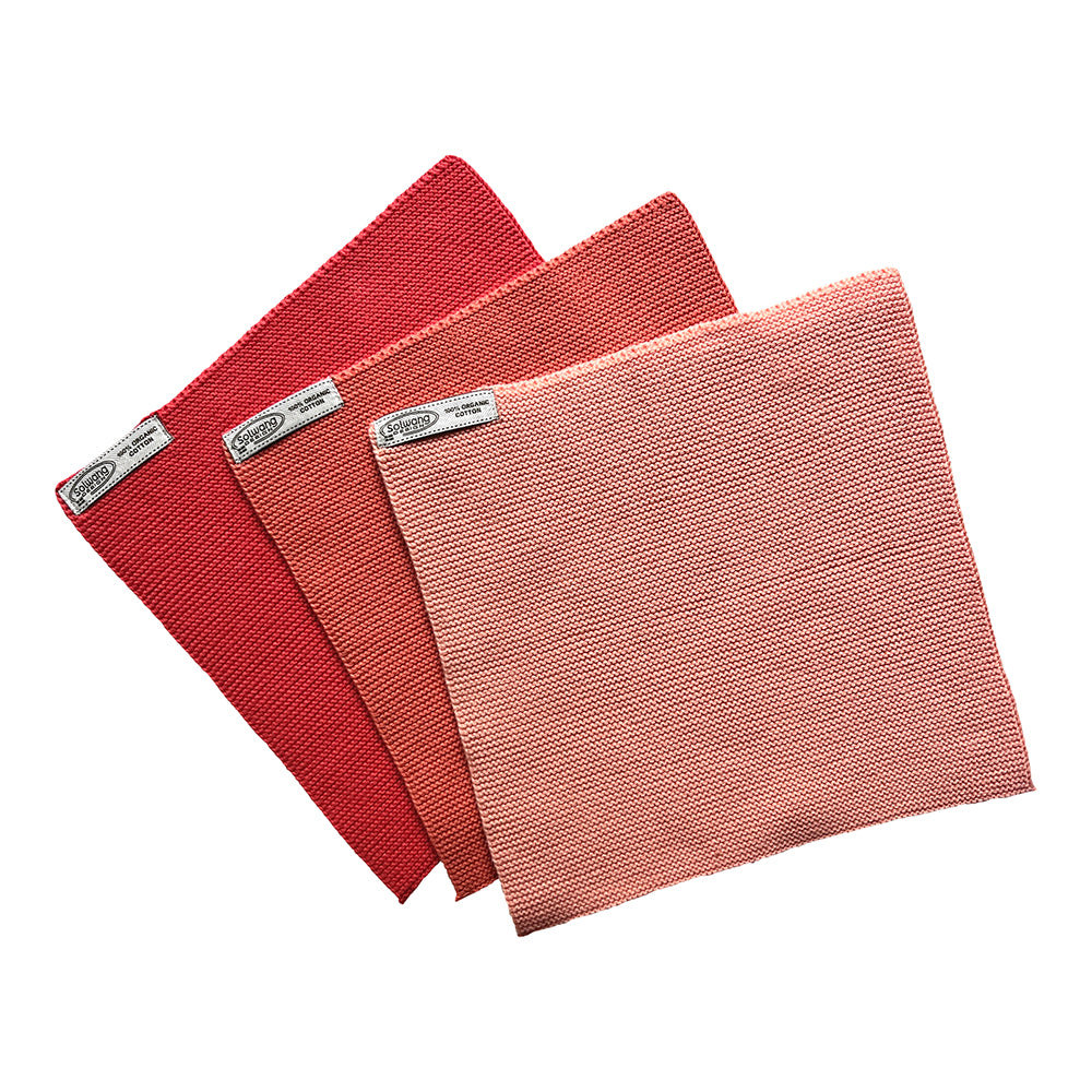 3 pk kluter oransje koral kombi Solwang Design