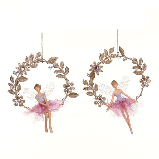 Krans med engel 18 cm Goodwill