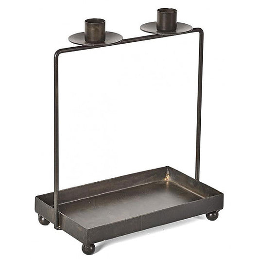 Lysestake Plantera med brett  I am interiør