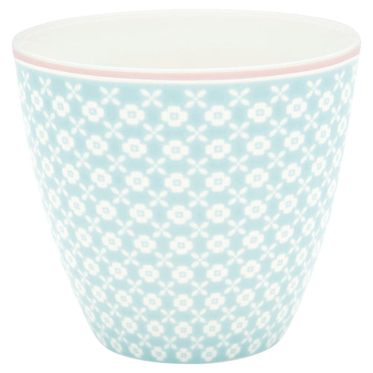 Latte kopp Helle pale blue lysblå Greengate