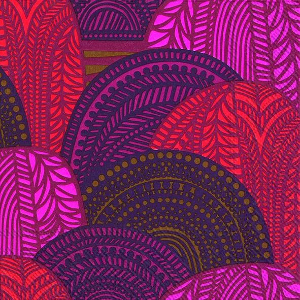 Serviett lunsj Marimekko Vuorilaakso Red IH