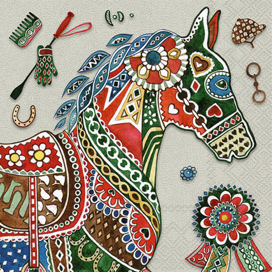 Serviett lunsj Dario linen IHR