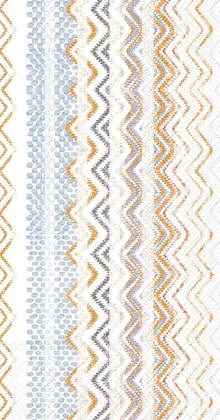 Serviett buffet Hanneke nature blue IHR