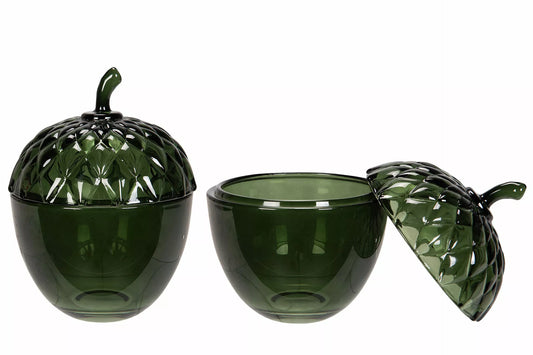 Krukke nøtt grønn stor Alot Design