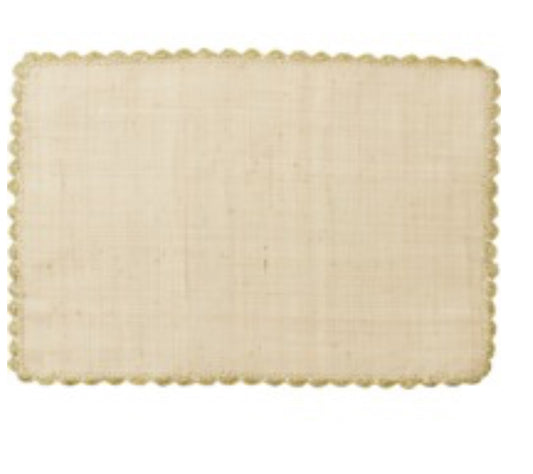 Dekkebrikke bast natur Rice by Rice