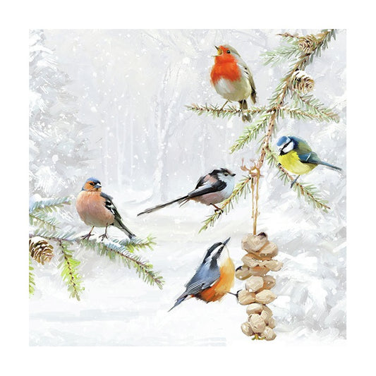 Serviett lunsj fugler All Together Ambiente