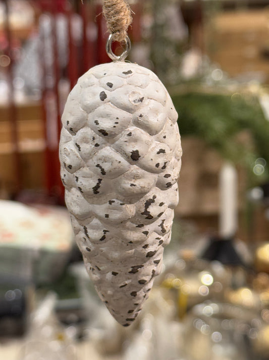 Kongle hvite avlang 9 cm Ib Laursen