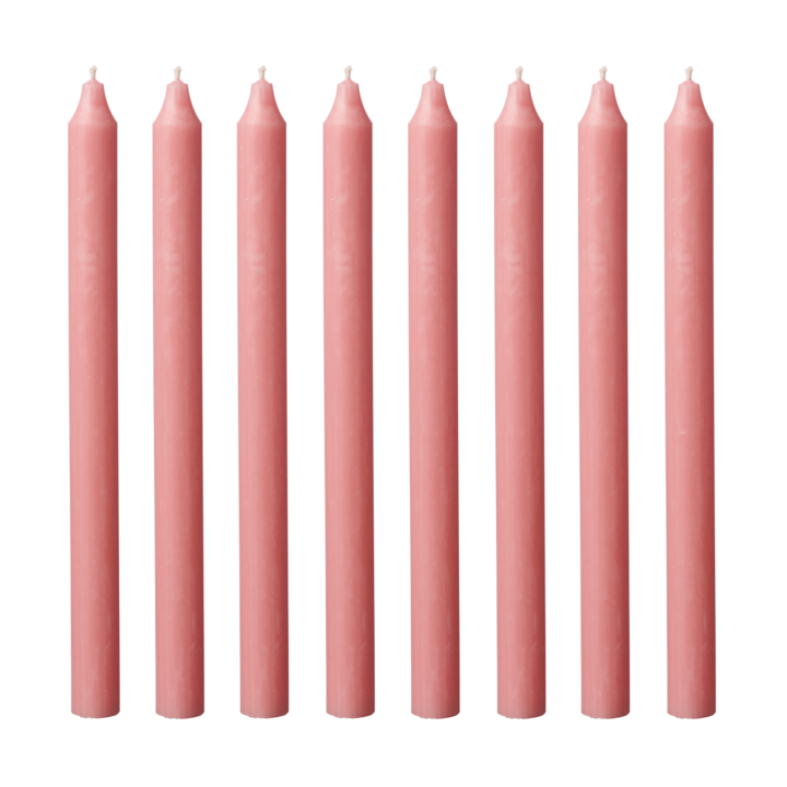 Tynne lys 28 cm rosa Kiri