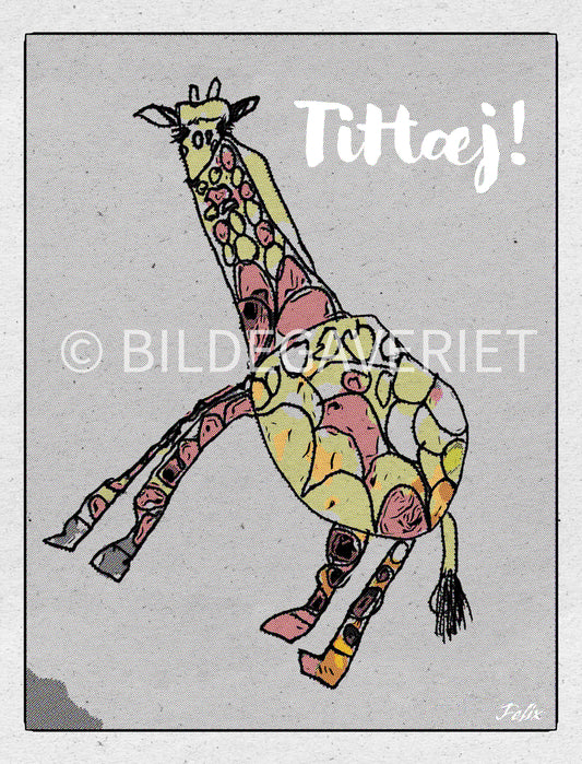 Kort Tittæj m konvolutt Bildegaveriet