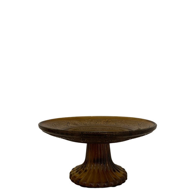 Stettefat Silja glass brunt Miljøgården