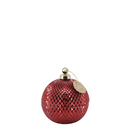 Lys julekule m. mønster Chic Antique