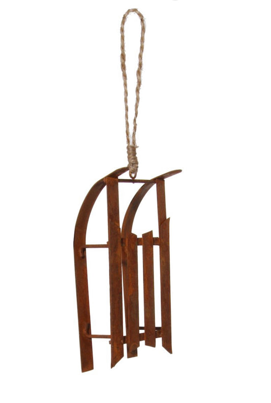 Julepynt sport Kjelke metall rust Shishi