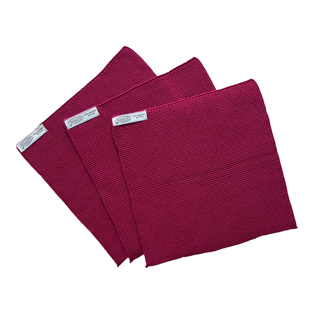3 pk kluter rød dyp rød Solwang