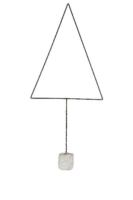 Metall Juletre Affari selges kun i butikk