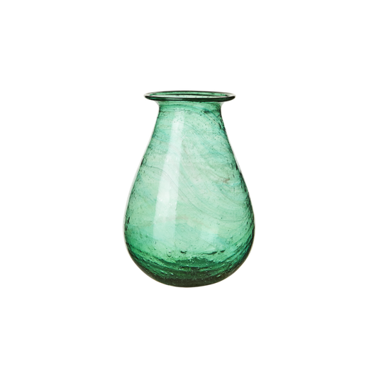 Glass vase Violetta mint Affari
