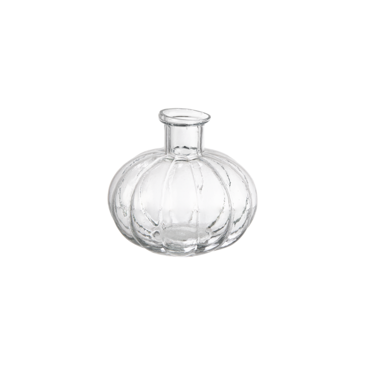 Vase glass klar romance 10cm Affari