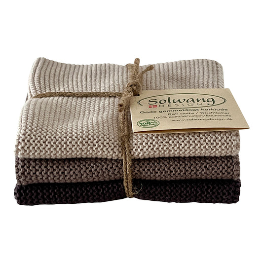 3 pk kluter grå varm grå Solwang