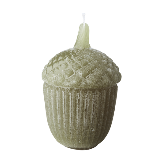 Lys eikenøtt grønt mose 13 cm Affari