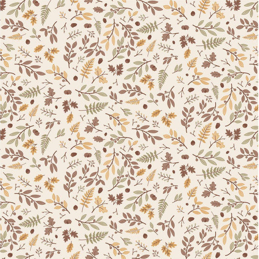 Serviett middag høstblader 50 stk Ib Laursen