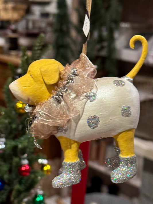 Hund labrador hvit Filipiniana