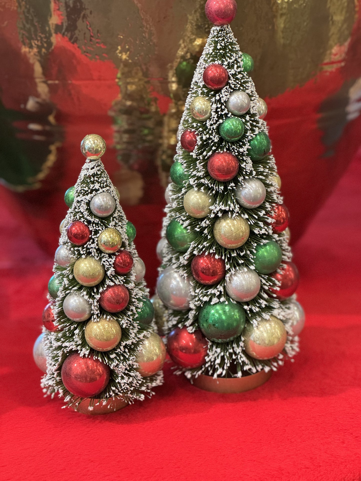 Juletre med kuler 23 cm EDG Enzo de Gasperi