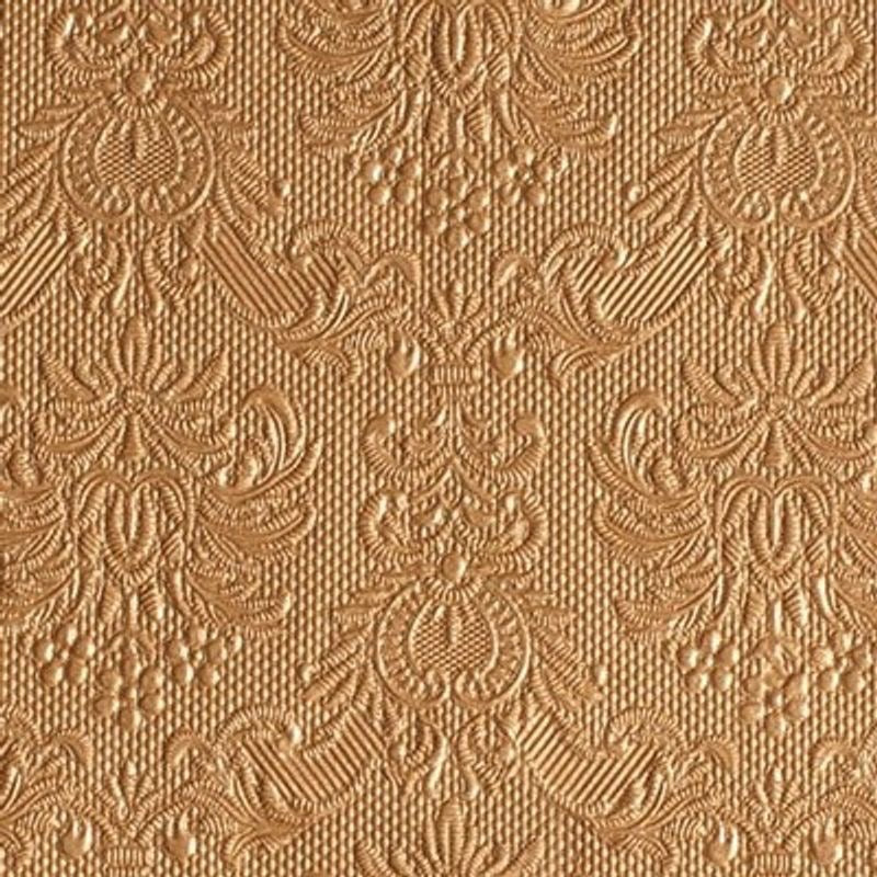 Serviett Lunsj bronse kobber Elegance