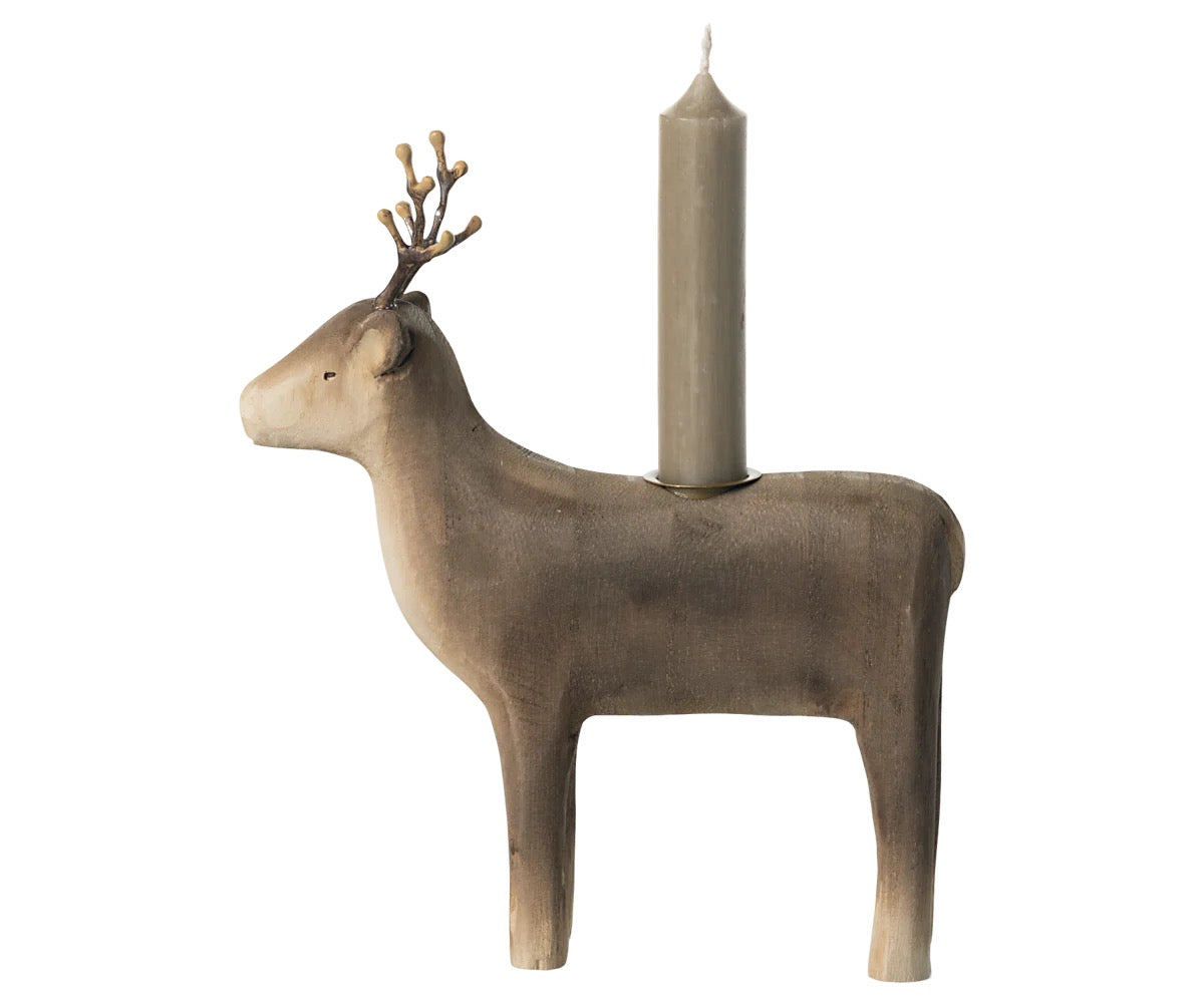 Reinsdyr Wooden reindeer large natur Maileg