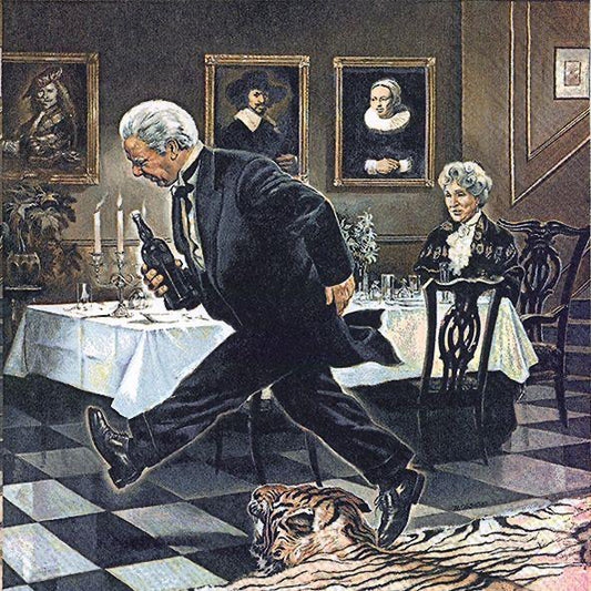 Serviett lunsj Dinner For One Lunch IHR