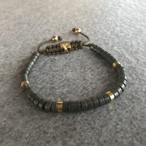 Armbånd grå mørkgrå RIVERSTONE BRACELET Nordic Icon