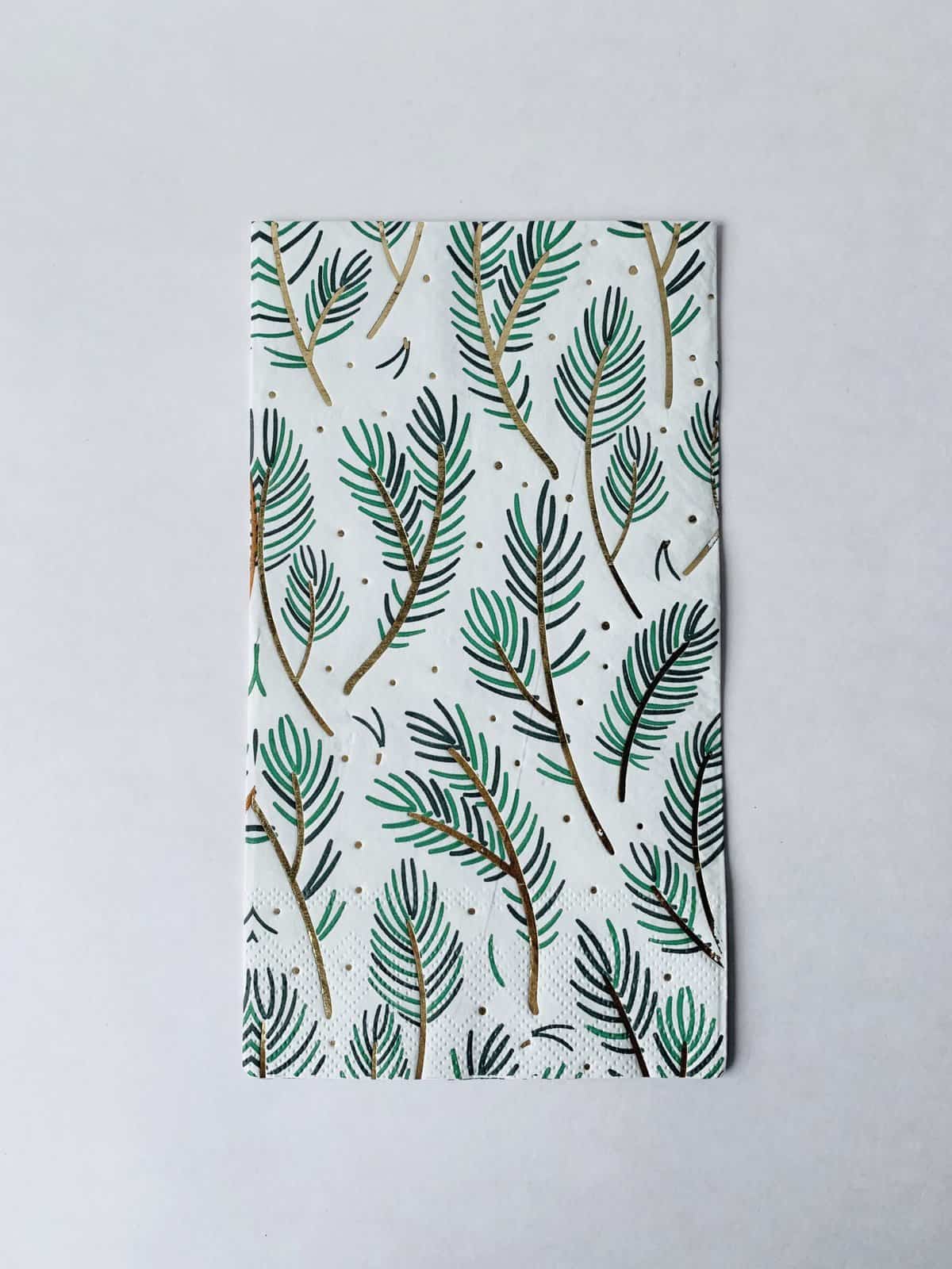 Buffet serviett kvister granbar Trend Design