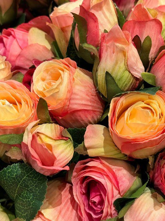 Roser rosa bukett 12 stk  EDG Enzo de Gasperi