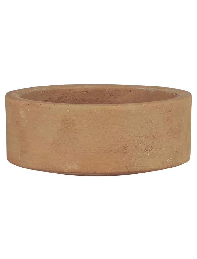 Telys holder kubbelys Lysestake terracotta leire IB Laursen