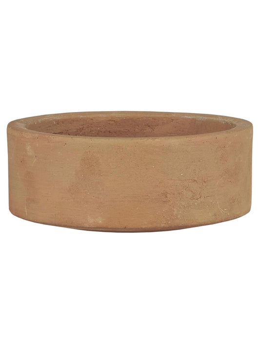 Telys holder kubbelys Lysestake terracotta leire IB Laursen