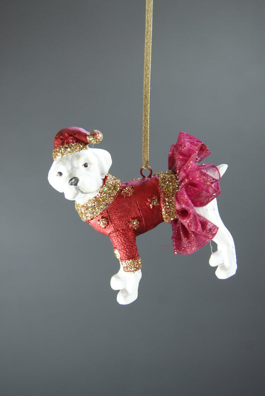 Hund beagle røde klær Filipiniana