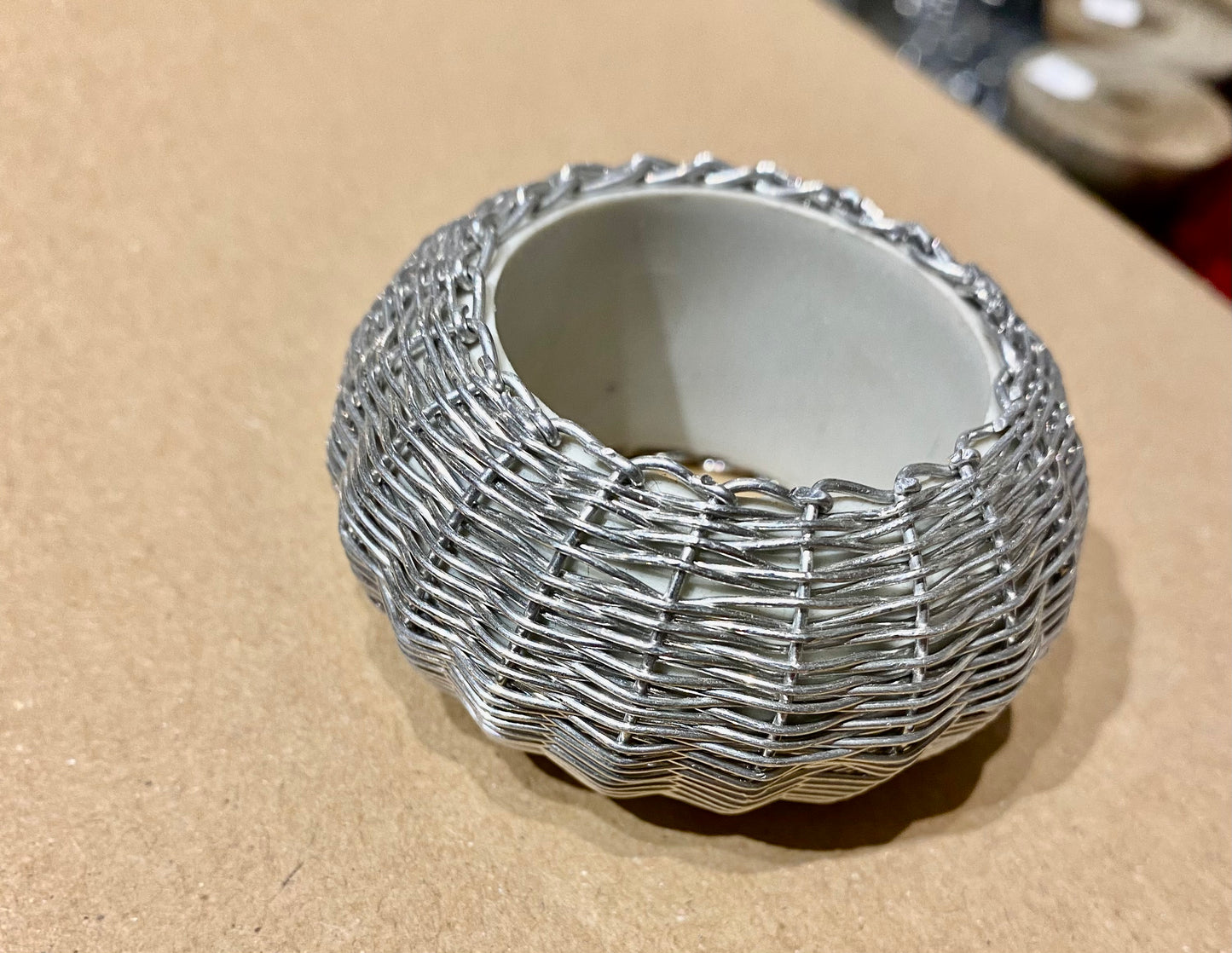 Serviettringer metall wire Miljøgården