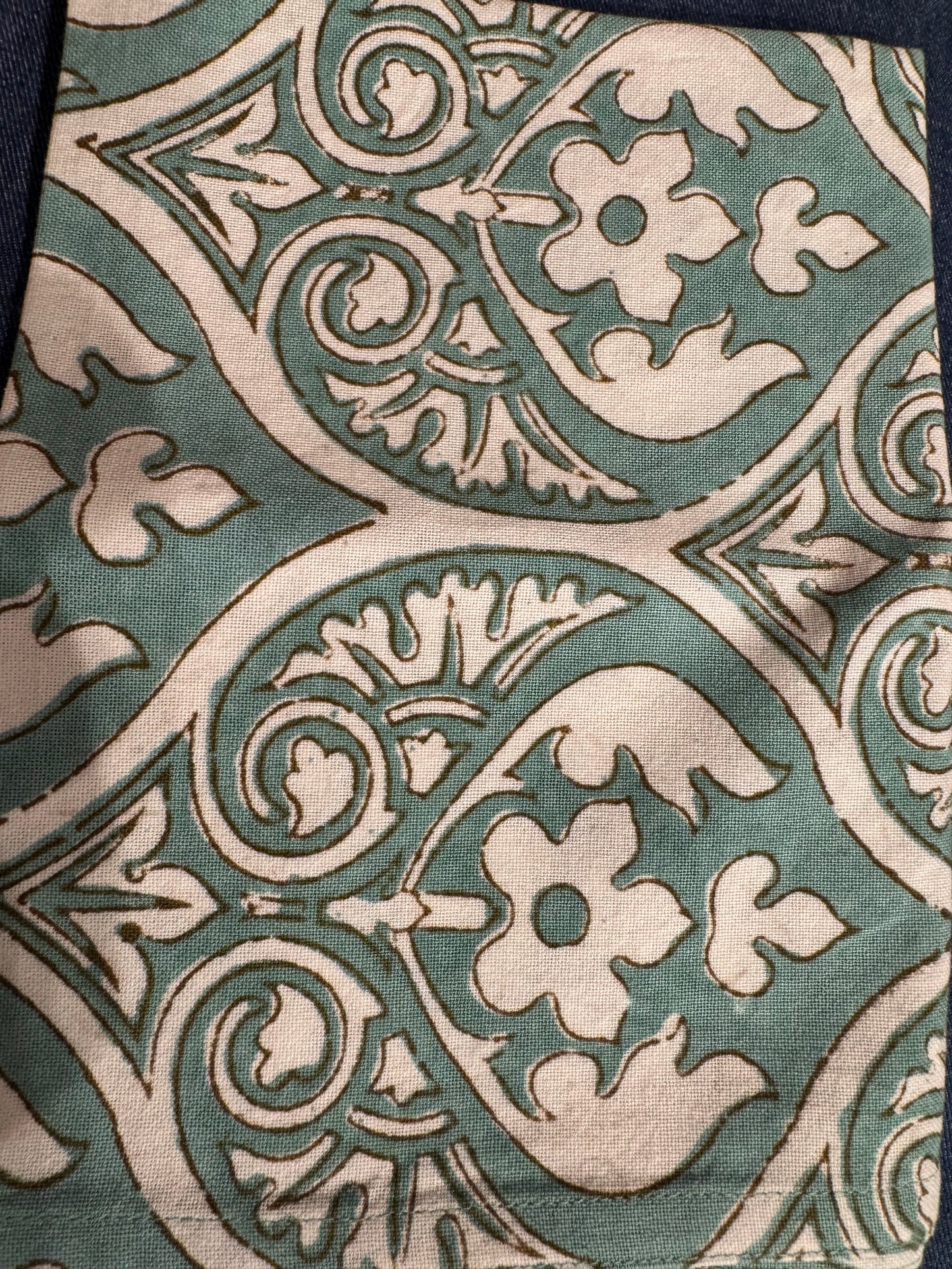 Kjøkkenhåndkle Kala Mint jadegrønt Bungalow