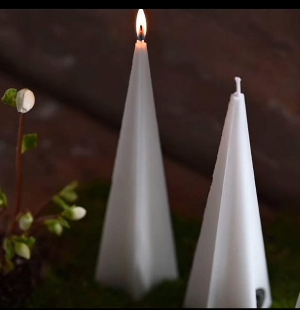 Juletrelys 30 cm hvite Sigtuna må hentes