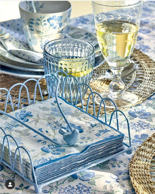 Serviett lunsj Donna blue Greengate