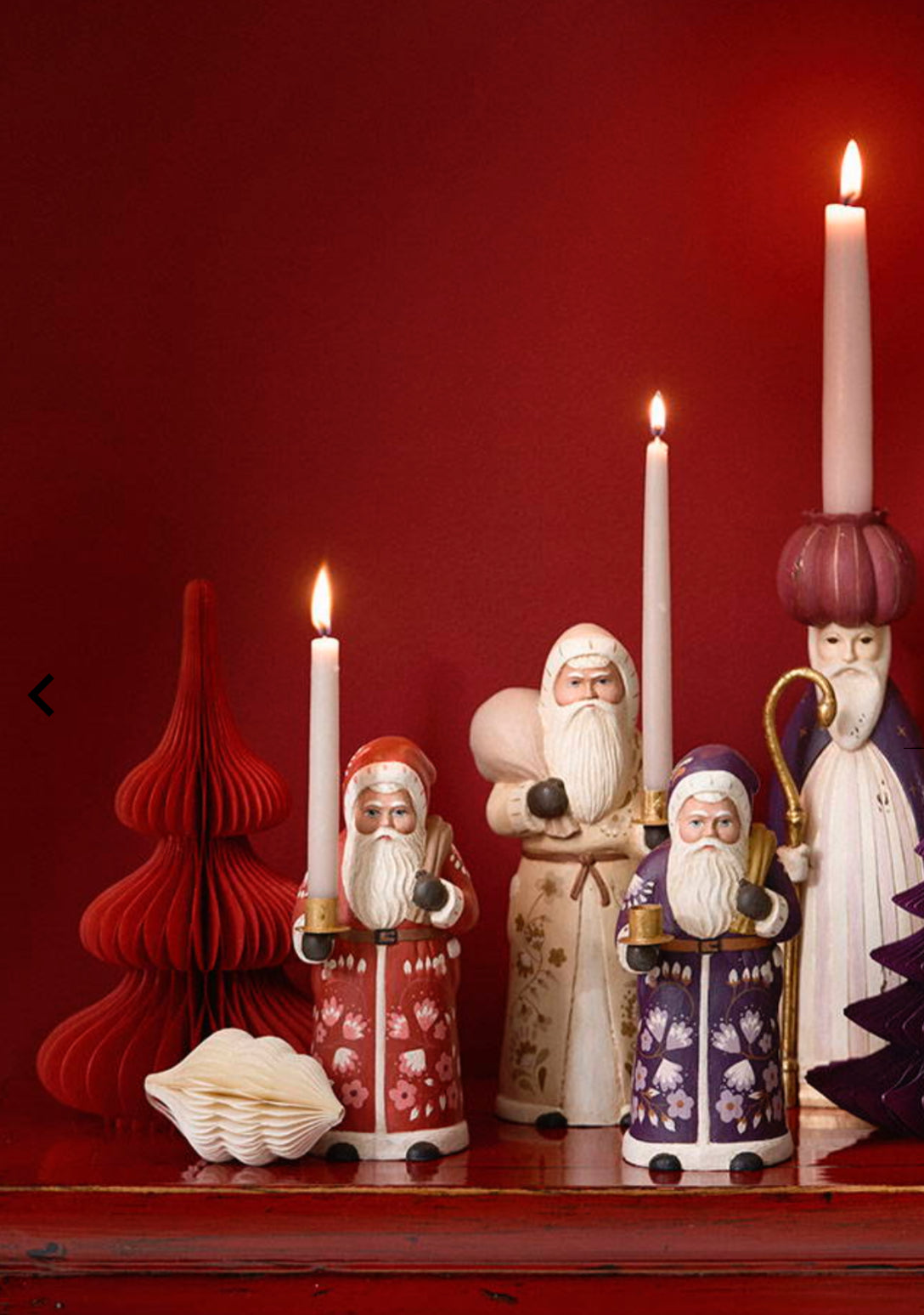 Jul Lysestake nisse 22 cm Marigold vanilla Bungalow