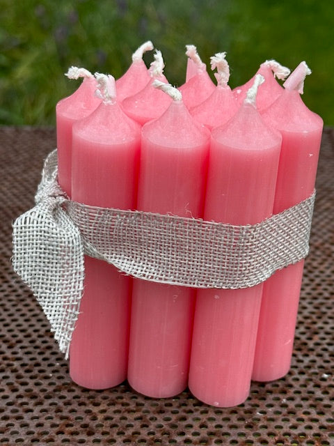 Bedelys coral rosa 10 stk Ib Laursen