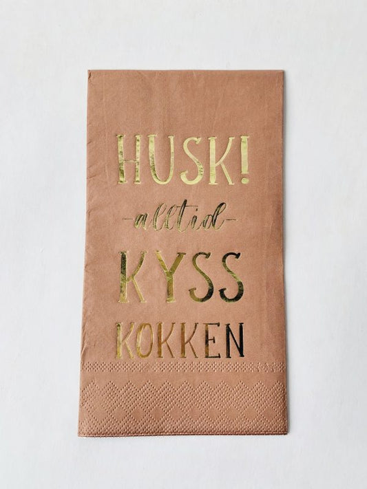 Buffet serviett Kyss kokken Trend design