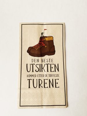 Buffet serviett den beste utsikten Trend design